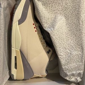 Jordan retro 3 muslin size 13 brand new in the box